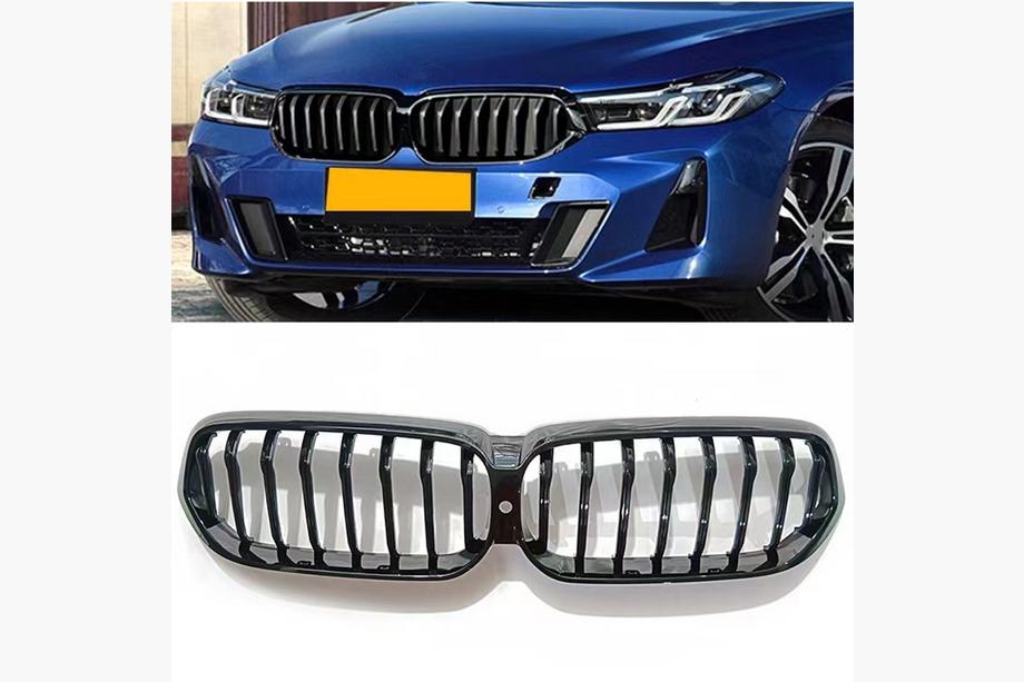 BMW serija 6 G32 2017– Ledvične maske 1-Bar (2020-2023, sijajno črna) Image
