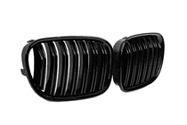 BMW serija 7 F01/F02 2008–2015 Ledvične rešetke M-Look (črni visok sijaj) fotografija 4
