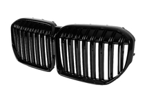 BMW serija 7 G11/G12 2015–2022 M-Look ledvične rešetke (2019-2022, črna visok sijaj) fotografija 3