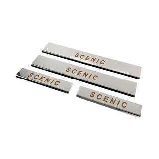Zaščitne letve pragov Carmos (4 kosi, nerjavno jeklo) Renault Scenic/Grand 2009–2016 fotografija 2