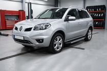 Renault Koleos 2008–2016 Bočne stopnice Duru (2 kosa, aluminij) fotografija 1