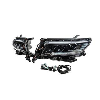 Sprednji žarometi Lexus-design-3-LED V2 (2017+, 2 kosa) Toyota Land Cruiser Prado 150 2009–2023 fotografija 2