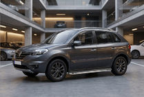 Renault Koleos 2008–2016 Stranski pragovi Maydos V1 (2 kos, aluminij ↗ nerjaveče jeklo) fotografija 1