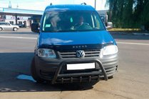 Volkswagen Caddy 2004–2010 Bullbar WT003 Black (nerjavno jeklo) fotografija 3