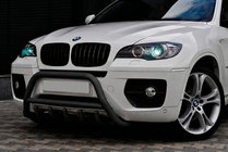 BMW X6 E71 2008–2014 Bullbar WT003 Black (nerjavno jeklo) fotografija 1