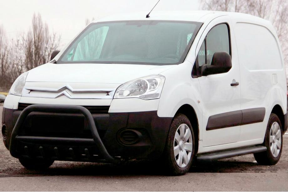 Citroen Berlingo 2008–2018 Bullbar WT003 Black (nerjavno jeklo) Image