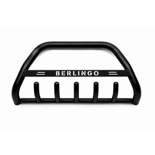 Sprednji zaščitni lok WT004 Black (nerjavno jeklo) Citroen Berlingo 2008–2018 fotografija 4