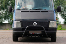 Volkswagen LT 1995–2006 Bullbar WT003 Black (nerjavno jeklo) fotografija 1