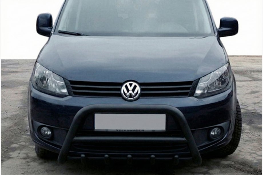 Volkswagen Caddy 2015–2020 Bullbar WT003 Black (nerjavno jeklo) Image