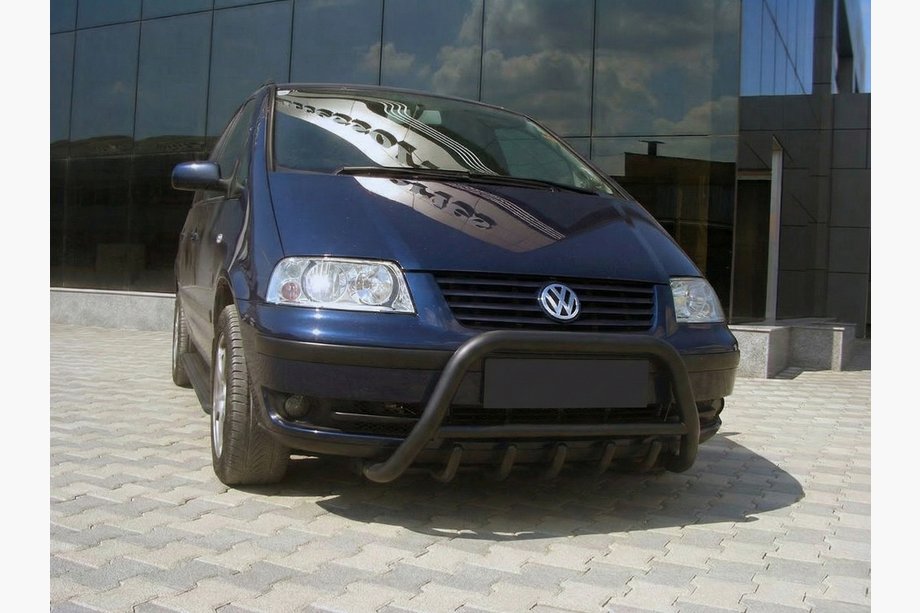 Volkswagen Sharan 2010–2023 Bullbar WT003 Black (nerjavno jeklo) Image
