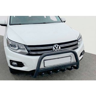 Sprednji zaščitni lok WT004 Black (nerjavno jeklo) fotografija 3