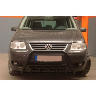 Bullbar WT003 Black (nerjavno jeklo) Volkswagen Touran 2003–2010 fotografija 1