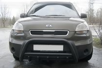 Kia Soul I 2008–2013 Bullbar WT003 Black (nerjavno jeklo) fotografija 1