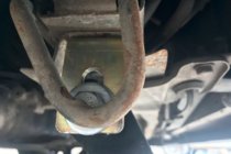 Renault Trafic 2001–2015 Kenguru zaščitni lok WT004 Black (nerjavno jeklo) fotografija 9