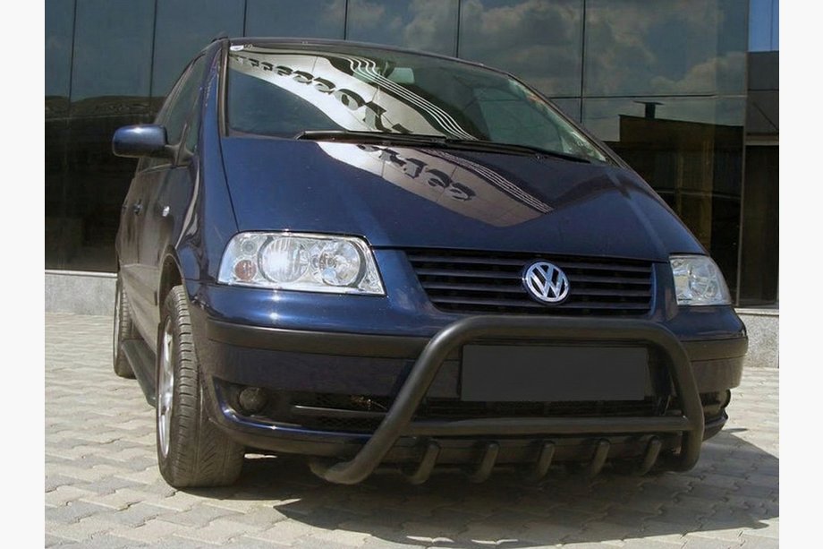 Ford Galaxy 1995–2006 Bullbar WT003 Black (nerjavno jeklo) Image