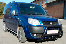 Fiat Doblo I 2001–2005 Bullbar WT003 Black (nerjavno jeklo) fotografija 1