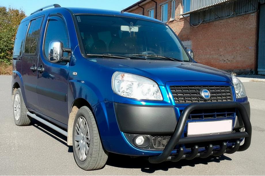 Fiat Doblo I 2001–2005 Bullbar WT003 Black (nerjavno jeklo) Image