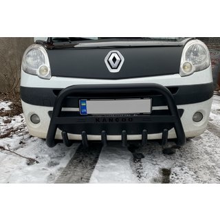 Sprednji zaščitni lok WT004 Black (nerjavno jeklo) fotografija 1