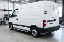 Renault Master 1998–2010 Bočni pragovi Sunrise (2 kos, aluminij) fotografija 1