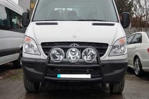 Mercedes Sprinter W906 2006–2018 Visok zaščitni lok WT018 Black (nerjavno jeklo) fotografija 2