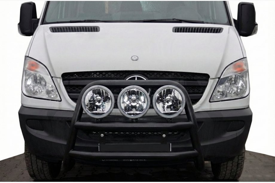 Mercedes Sprinter W906 2006–2018 Visok zaščitni lok WT018 Black (nerjavno jeklo) Image