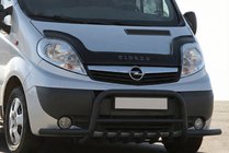 Renault Trafic 2001–2015 Kenguru zaščitni lok Exclusive Black (nerjavno jeklo) fotografija 4