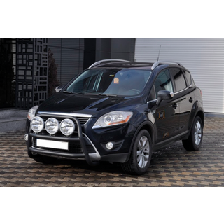 Kenguru lok WT018 Black (nerjavno jeklo) Ford Kuga 2008–2013 fotografija 1