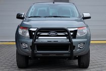 Ford Ranger 2011–2022 Sprednji zaščitni lok WT018 Black (nerjaveče jeklo) fotografija 2