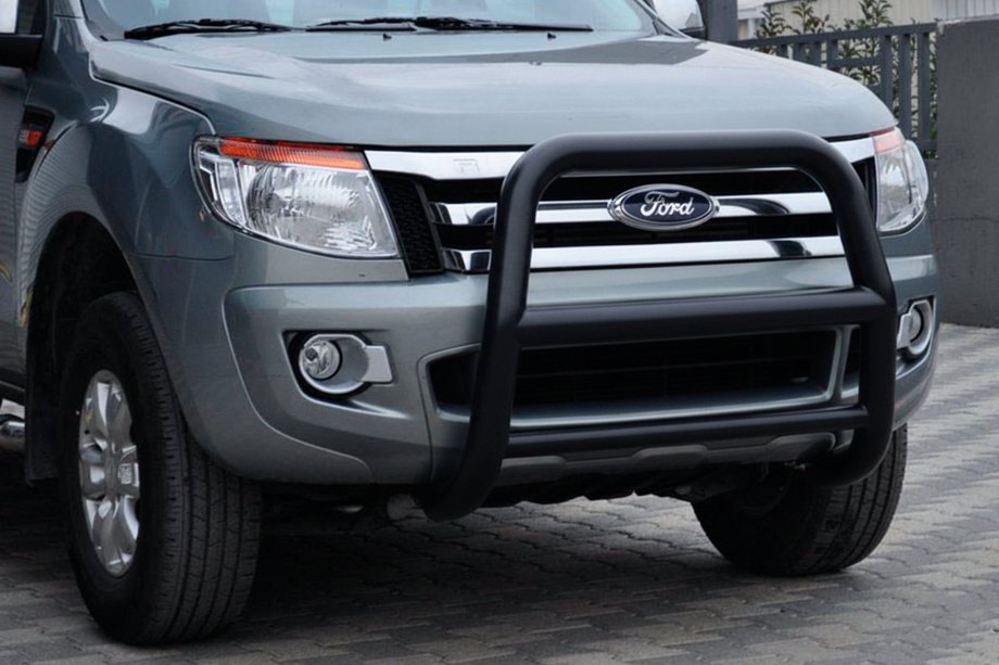 Ford Ranger 2011–2022 Sprednji zaščitni lok WT018 Black (nerjaveče jeklo) Image