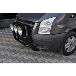 Sprednji zaščitni lok WT018 Black (2006-2014, nerjavno jeklo) fotografija 3