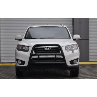 Kenguru lok WT018 Black (nerjavno jeklo) Hyundai Santa Fe 2 2006–2012 fotografija 2
