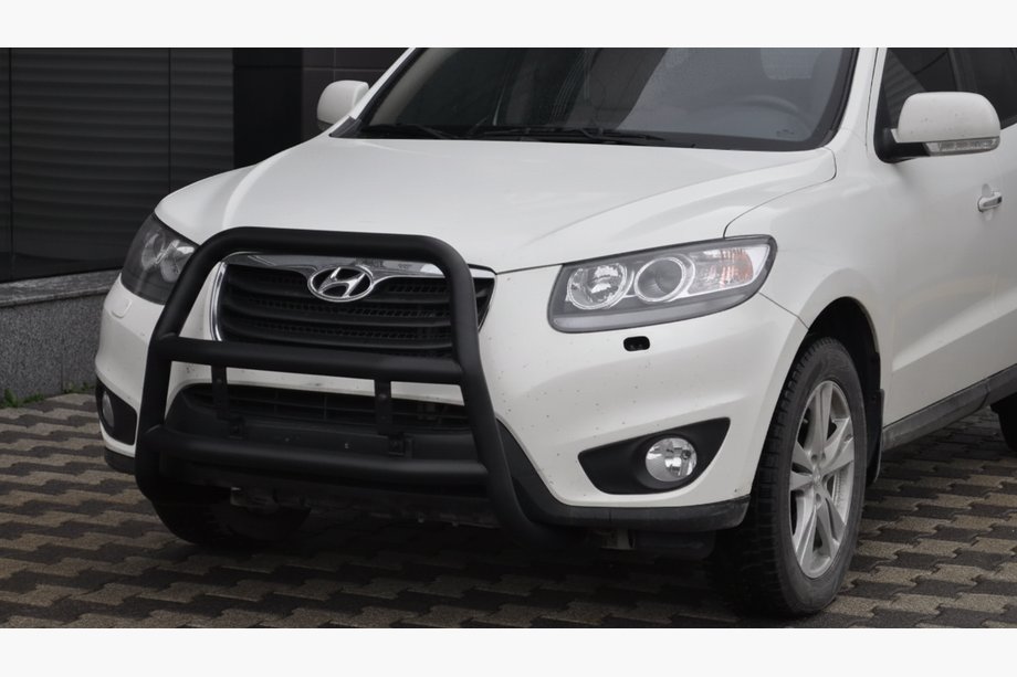 Hyundai Santa Fe 2 2006–2012 Kenguru lok WT018 Black (nerjavno jeklo) Image