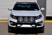 Kia Sportage 2010–2015 Kenguru lok WT018 Black (nerjavno jeklo) fotografija 1