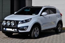 Kia Sportage 2010–2015 Kenguru lok WT018 Black (nerjavno jeklo) fotografija 2