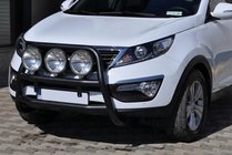 Kia Sportage 2010–2015 Kenguru lok WT018 Black (nerjavno jeklo) fotografija 3