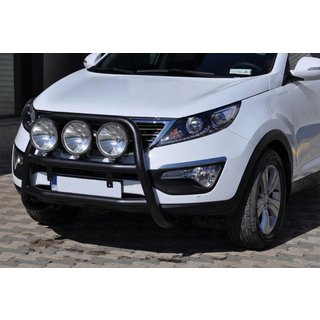 Kenguru lok WT018 Black (nerjavno jeklo) Kia Sportage 2010–2015 fotografija 3