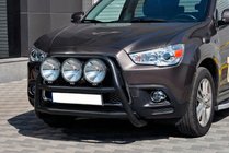 Mitsubishi ASX 2010–2023 Kenguru lok WT018 Black (nerjavno jeklo) fotografija 1