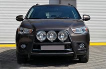 Mitsubishi ASX 2010–2023 Kenguru lok WT018 Black (nerjavno jeklo) fotografija 2