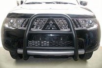Mitsubishi L200 2006–2015 Kenguru lok WT018 Black (nerjavno jeklo) fotografija 3