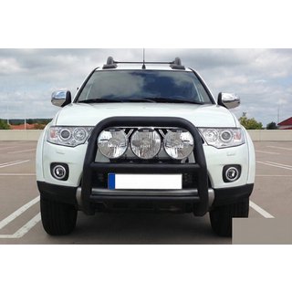 Kenguru lok WT018 Black (nerjavno jeklo) Mitsubishi L200 2006–2015 fotografija 2