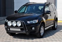 Mitsubishi Outlander 2006–2012 Kenguru lok WT018 Black (nerjavno jeklo) fotografija 2