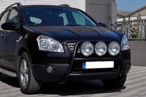 Nissan Qashqai 2010–2014 Kenguru lok WT018 Black (nerjavno jeklo) fotografija 3