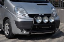 Nissan Primastar 2002–2014 Kenguru lok WT018 Black (nerjavno jeklo) fotografija 2