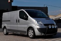 Opel Vivaro 2001–2015 Kenguru lok WT018 Black (nerjavno jeklo) fotografija 3