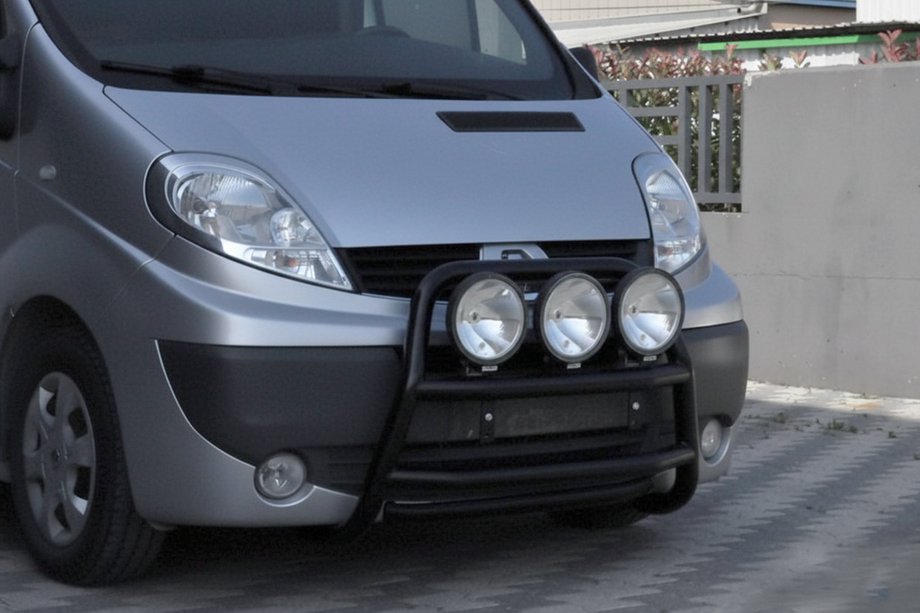Renault Trafic 2001–2015 Kenguru lok WT018 Black (nerjavno jeklo) Image