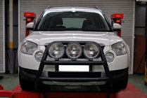Skoda Yeti 2009–2017 Kenguru lok WT018 Black (nerjavno jeklo) fotografija 3