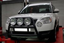 Skoda Yeti 2009–2017 Kenguru lok WT018 Black (nerjavno jeklo) fotografija 4