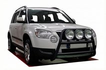 Skoda Yeti 2009–2017 Kenguru lok WT018 Black (nerjavno jeklo) fotografija 1