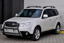 Subaru Forester 2008–2013 Kenguru lok WT018 Black (nerjavno jeklo) fotografija 4