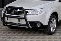 Subaru Forester 2008–2013 Kenguru lok WT018 Black (nerjavno jeklo) fotografija 2